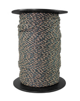 Cupped Waterfowl braided camouflage decoy line, 200ft, designed not to rot or float in water